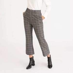 Grey Checkered Pants - Petite Studio S